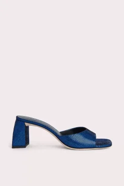Romy Blue Disco Dot Leather
