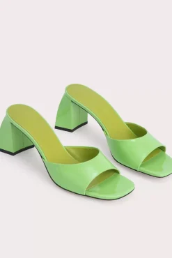 Romy Fresh Green Patent Leather