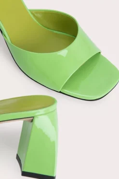 Romy Fresh Green Patent Leather