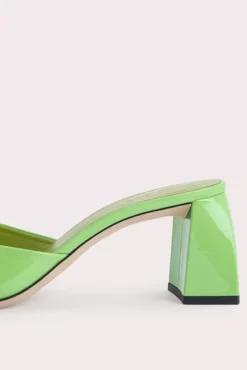 Romy Fresh Green Patent Leather