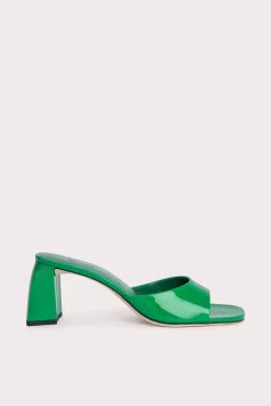 Romy Green Patent Leather