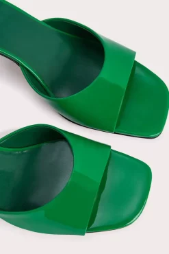 Romy Green Patent Leather