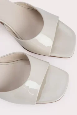 Romy Oatmilk Patent Leather