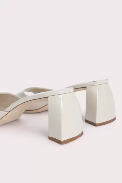 Romy Oatmilk Patent Leather