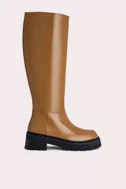 Russel Peanut Butter Soft Semi Patent Leather