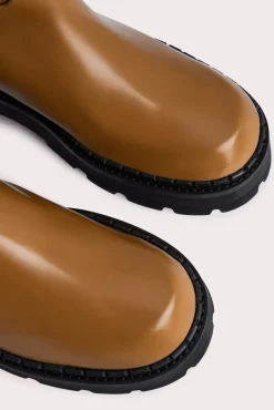 Russel Peanut Butter Soft Semi Patent Leather