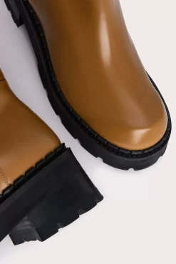 Russel Peanut Butter Soft Semi Patent Leather