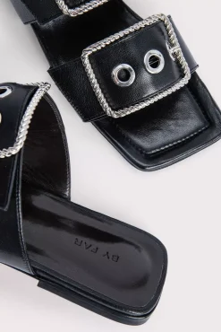 Saba Black Nappa Leather