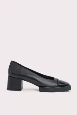Sava Black Patent And Nappa Leather
