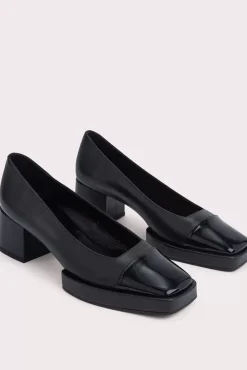 Sava Black Patent And Nappa Leather
