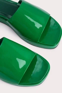 Shana Green Patent Leather