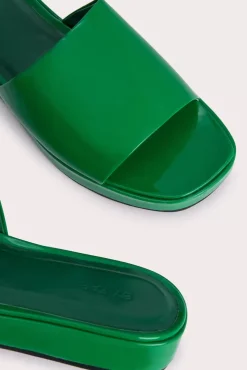 Shana Green Patent Leather