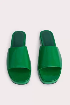 Shana Green Patent Leather