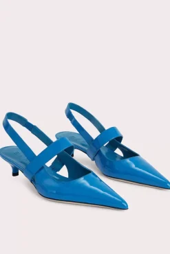 Shirley Cerulean Patent Leather