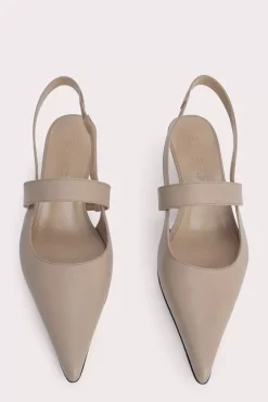 Shirley Taupe Nappa Leather