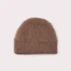 Solid Brushed Hat Camel Alpaca