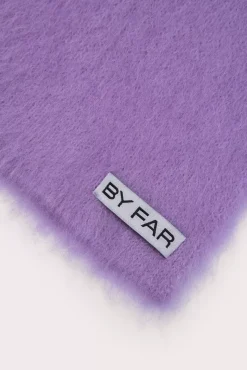 Solid Brushed Scarf Lilac Alpaca