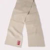 Solid Scarf Cream Alpaca