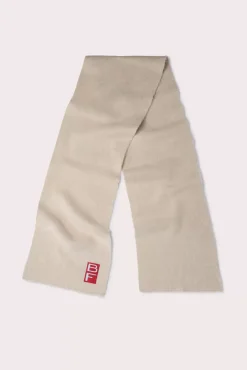 Solid Scarf Cream Alpaca