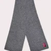 Solid Scarf Grey Alpaca