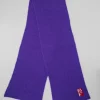 Solid Scarf Ultraviolet Alpaca