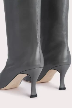 Stevie 42 Cement Nappa Leather