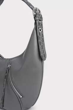 Story Cement Croco And Nappa Leather