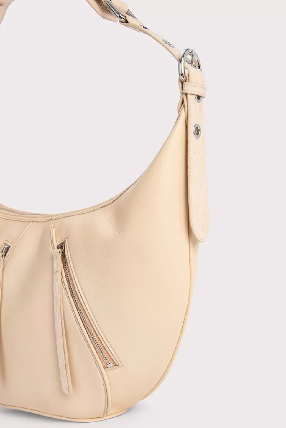 Story Sable Croco And Nappa Leather