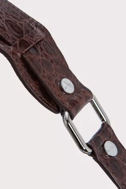 Story Sequoia Croco And Nappa Leather