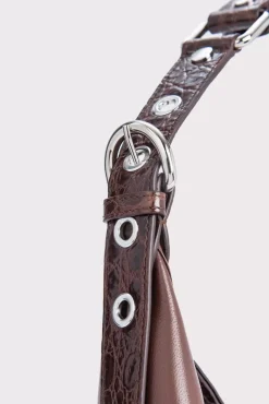 Story Sequoia Croco And Nappa Leather