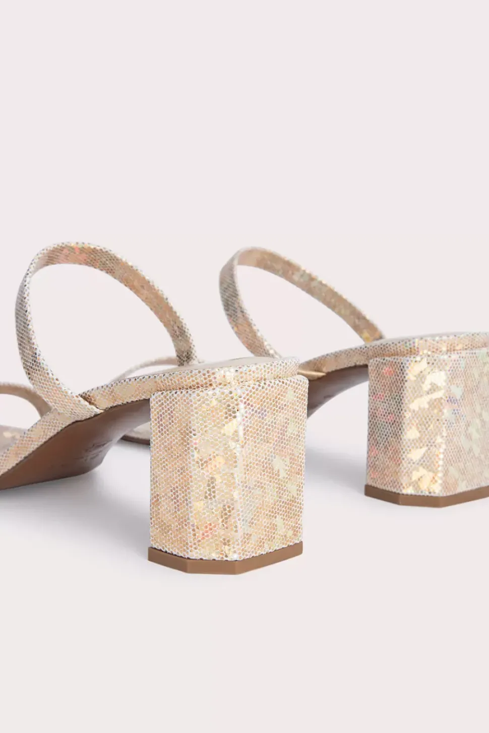 Tanya Disco Ball Hologram Leather