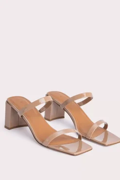 Tanya Nude Patent Leather