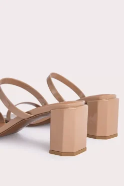 Tanya Nude Patent Leather