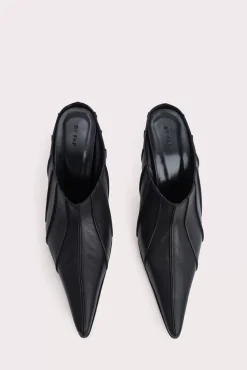 Trish Black Nappa Leather