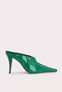 Trish Clover Green Patent Leather
