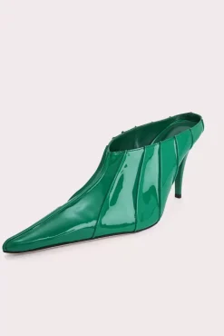 Trish Clover Green Patent Leather