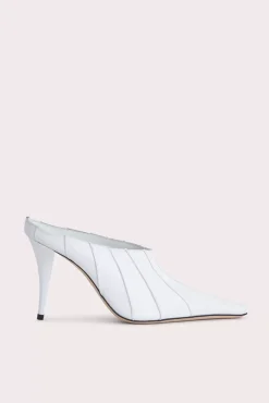 Trish White Nappa Leather