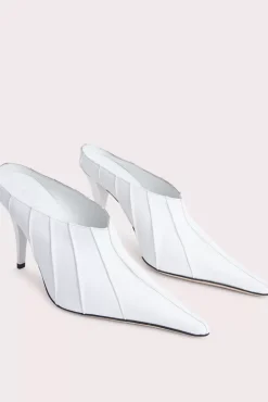 Trish White Nappa Leather