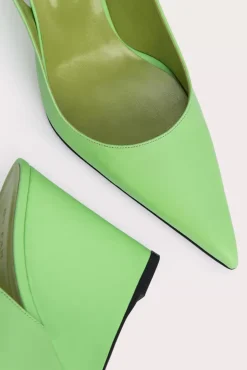 Vaughn Fresh Green Nappa Leather