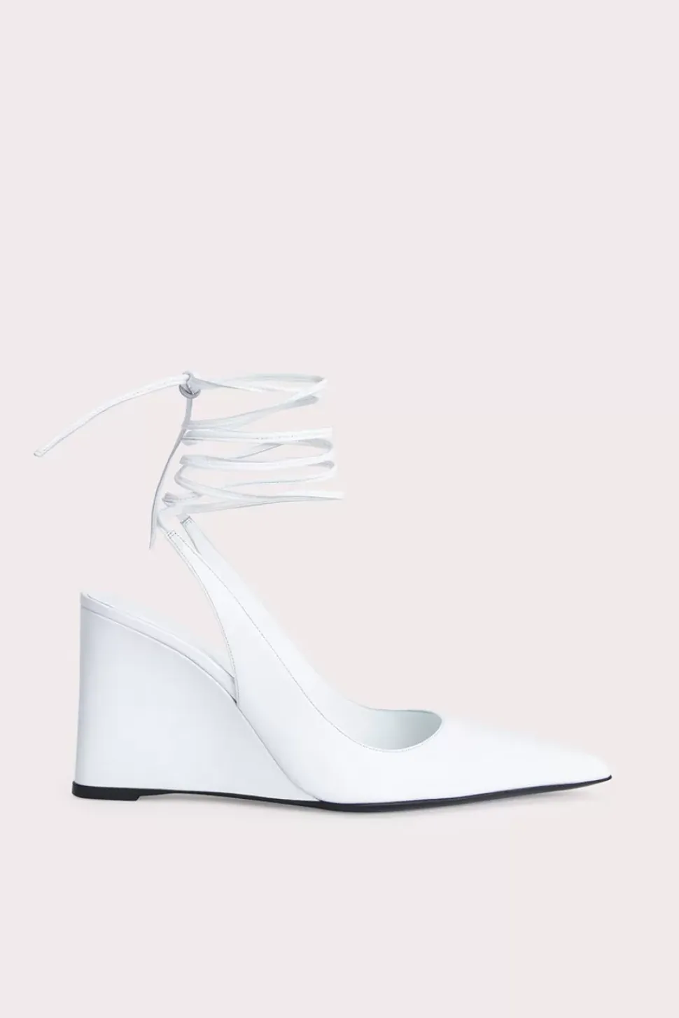 Vaughn White Nappa Leather