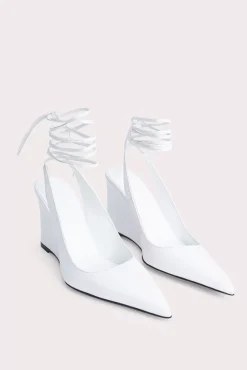 Vaughn White Nappa Leather