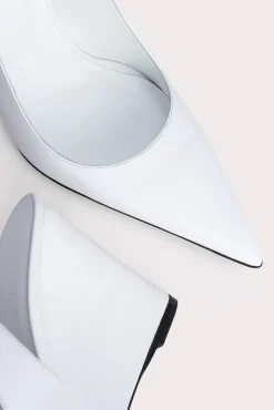 Vaughn White Nappa Leather