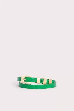 Vic Green Patent Leather