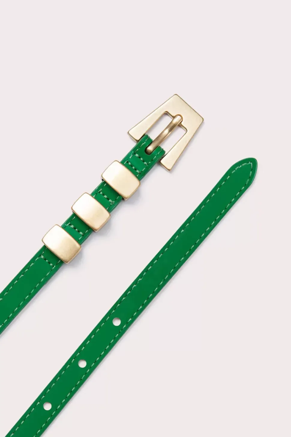Vic Green Patent Leather