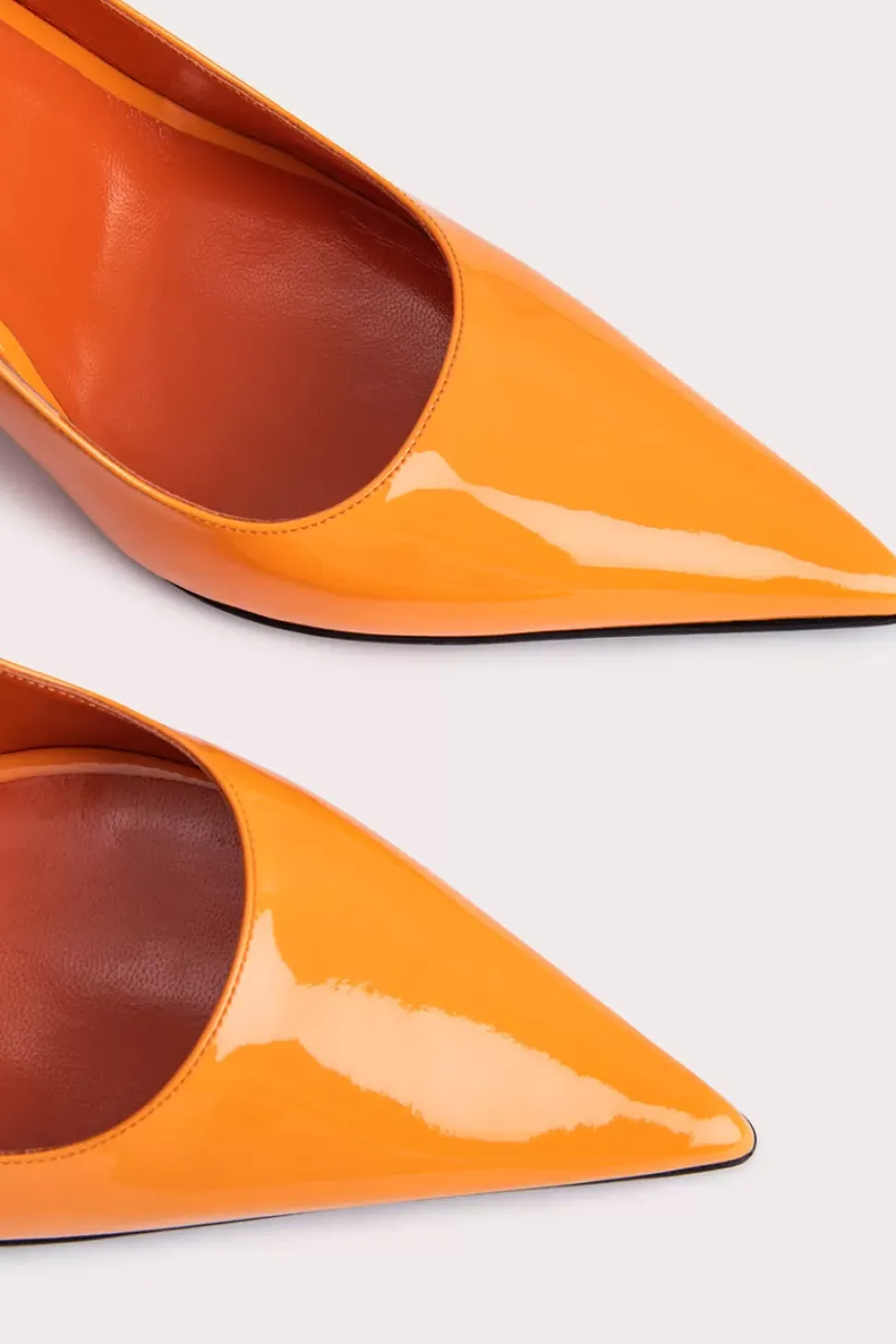 Viva Orange Patent Leather