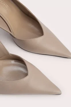 Yasha Taupe Nappa Leather