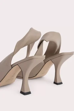 Yasha Taupe Nappa Leather
